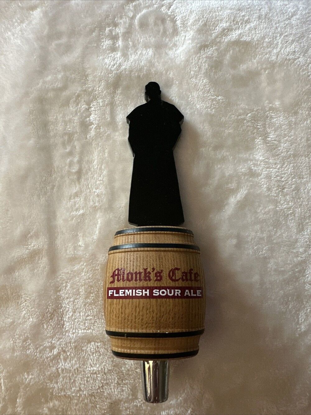 Monk's Cafe Flemish Sour Ale Beer Tap Handle 9.5" Barrel